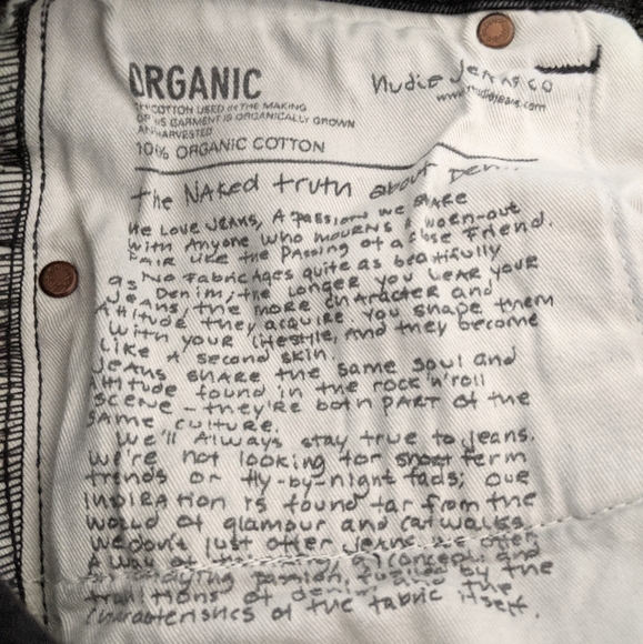 Nudie Jeans Men's Thin Finn Slim Fit Jeans - Picture 10 of 13